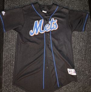 Edgar Alphonzo Y2K METS jersey MAJESTIC